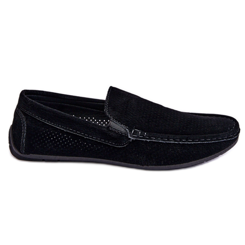 Mocassim Clássico de Camurça Masculino Preto Felixo Mocassim Clássico de Camurça Masculino Preto Felixo