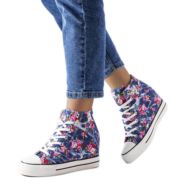 BM Tênis canoa azul marinho, Fouquet.