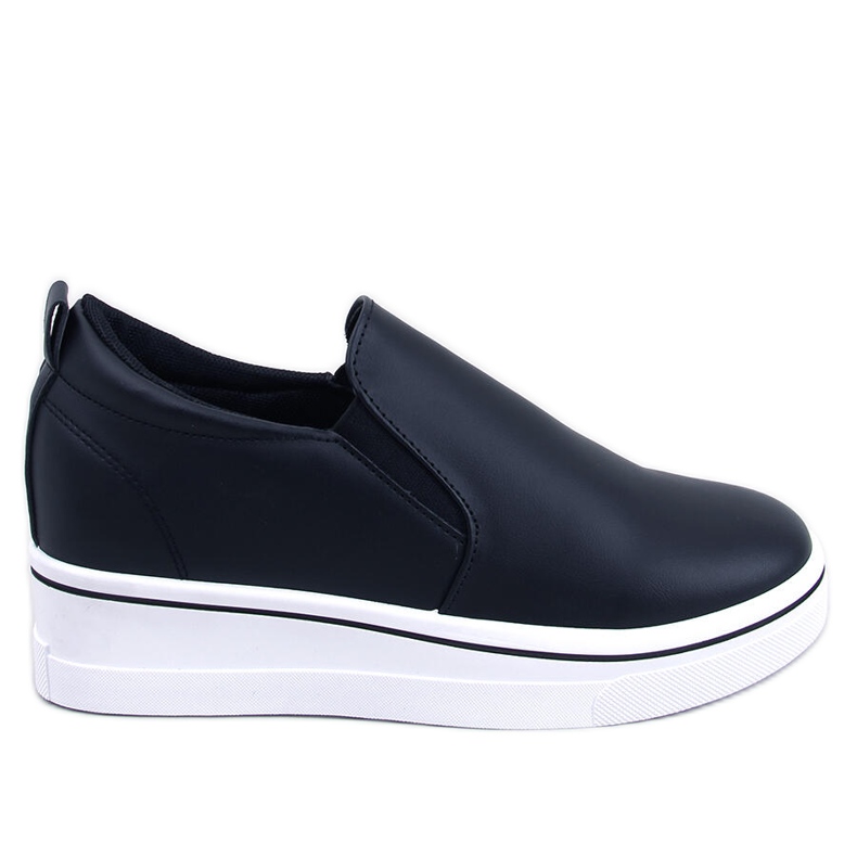 BM Tênis slip on preto Naito