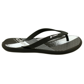 Chinelos masculinos Rider 83419 AH973 Preto/Branco