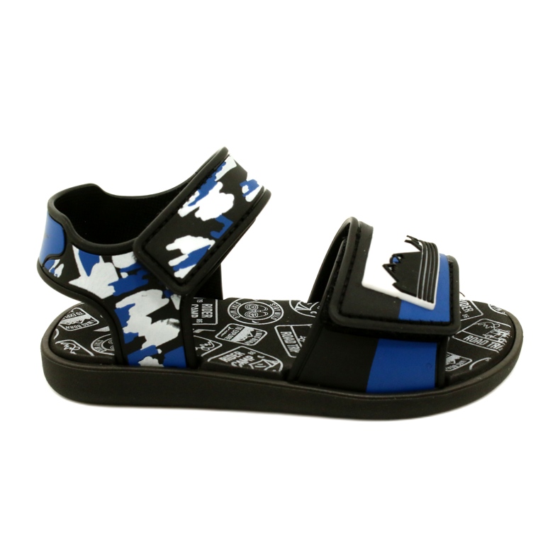 Sandals Rider 83453 AG294 preto/azul/branco