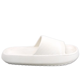 BM Pantufas almofadadas Yang White branco