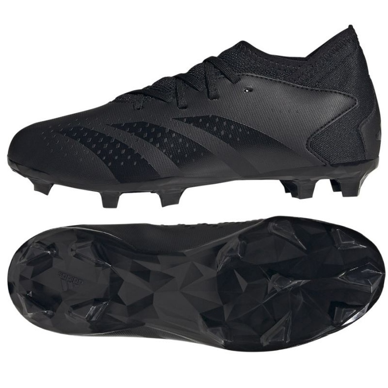 Chuteira Adidas Predator Accuracy.3 Fg Jr GW4610 preto preto