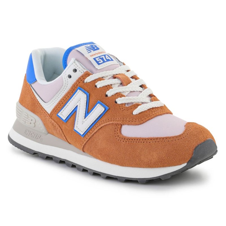 Tênis New Balance WL574QB laranja