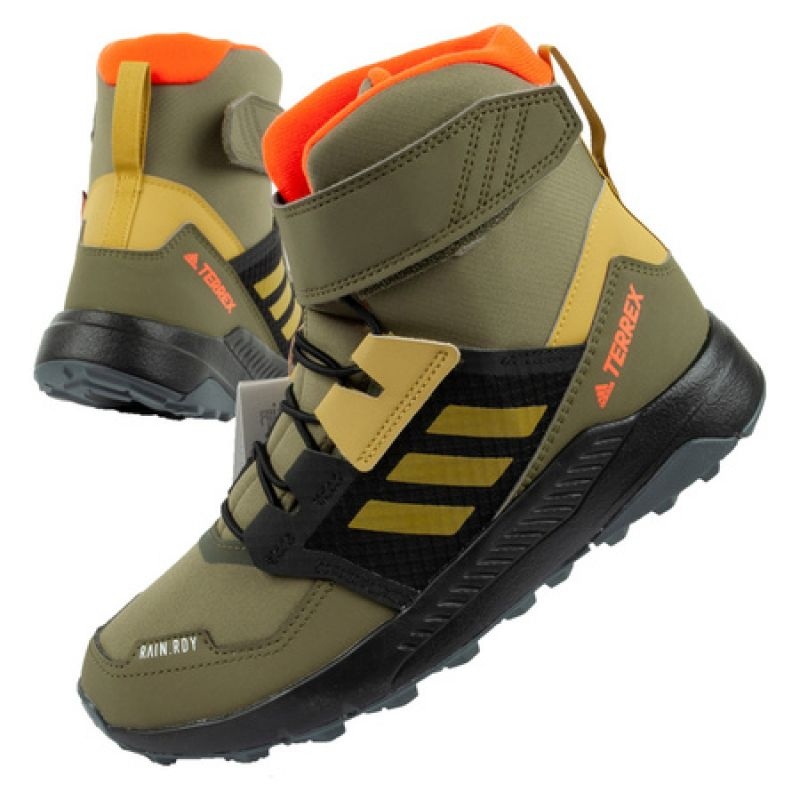 Botas de neve adidas Terrex Trailmaker Jr GZ1174 verde KeeShoes