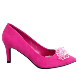 Seastar Tachas de camurça Breinne Fuchsia com pedras rosa Seastar Tachas de camurça Breinne Fuchsia com pedras rosa