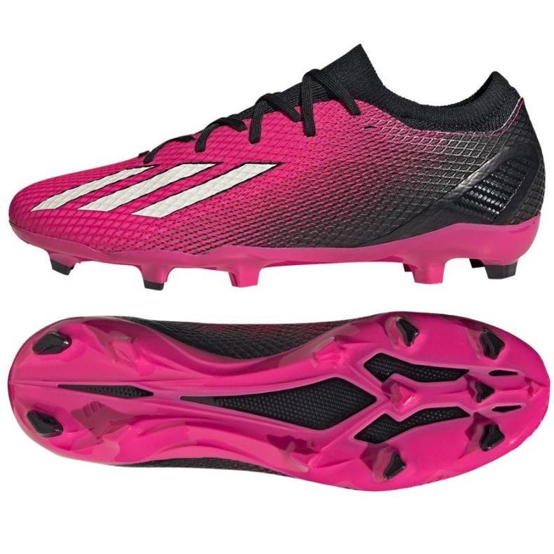 Chuteira Adidas X Speedportal.3 Fg M GZ5076 rosa rosas e roxos