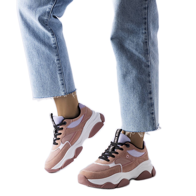 Tênis Rosa Big Star JJ274577