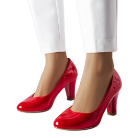 Bombas de patente vermelha de Burkett vermelho Bombas de patente vermelha de Burkett vermelho