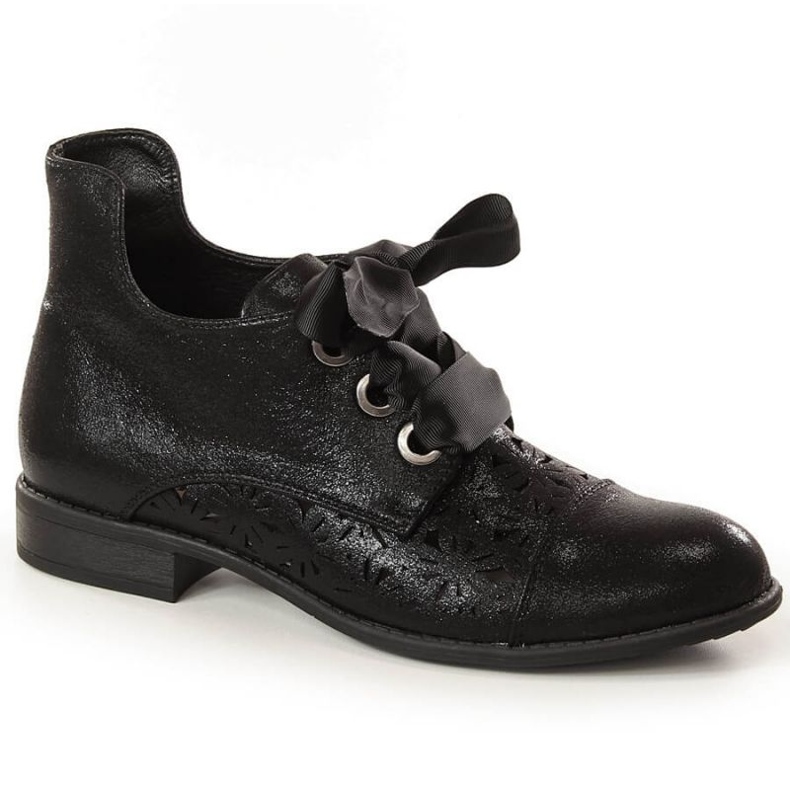 Botas rasas vazadas Jezzi W JEZ319D preto