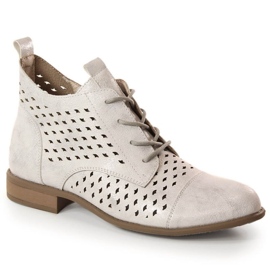 Botas de mola vazadas Jezzi W JEZ392B prata