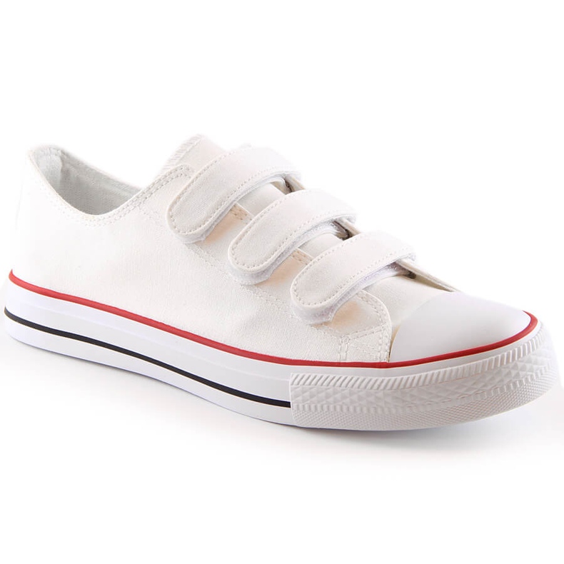 Atletico Tênis Atlético CNSD-1 branco com velcro Atletico Tênis Atlético CNSD-1 branco com velcro