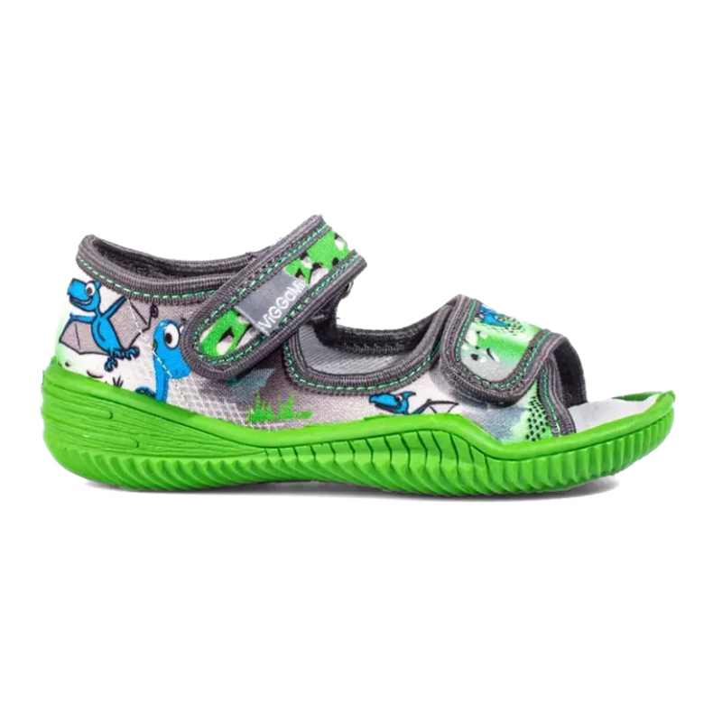 Chinelos Viggami para meninos verde
