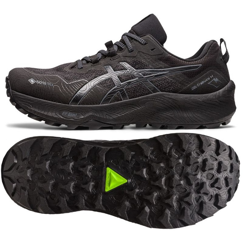 Tênis de corrida Asics Gel-Trabuco 11 Gtx 1011B608 002 preto