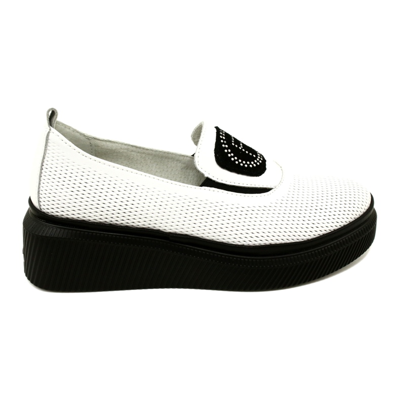 Filippo Sapatos femininos de couro elegante branco DP4572/23 WH