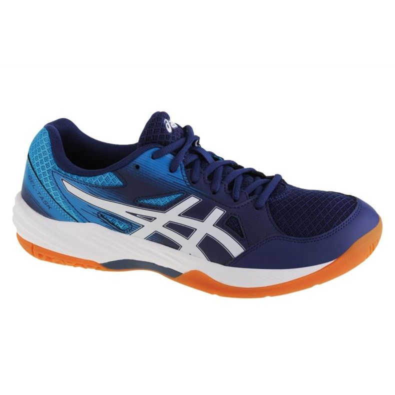 Tênis de vôlei Asics Gel-Task 3 M 1071A077-401 azul marinho azul