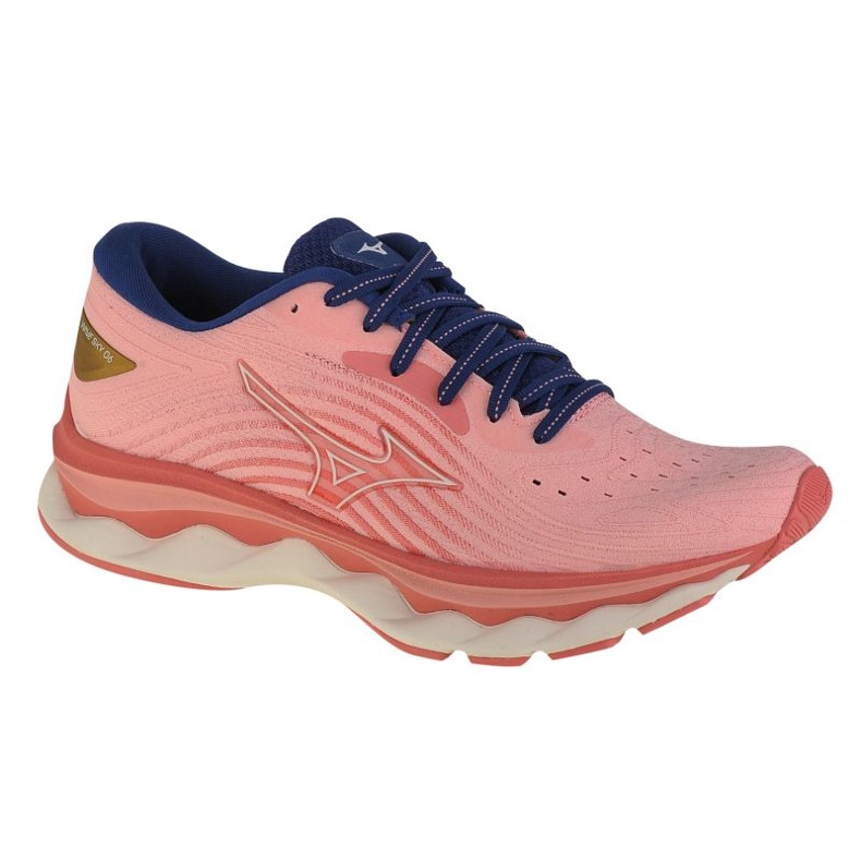 Tênis Mizuno Wave Sky 6 W J1GD220273 rosa