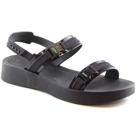 Sandálias esportivas femininas confortáveis ​​perfumadas ZAXY Aventura Sandal HH285286 preto