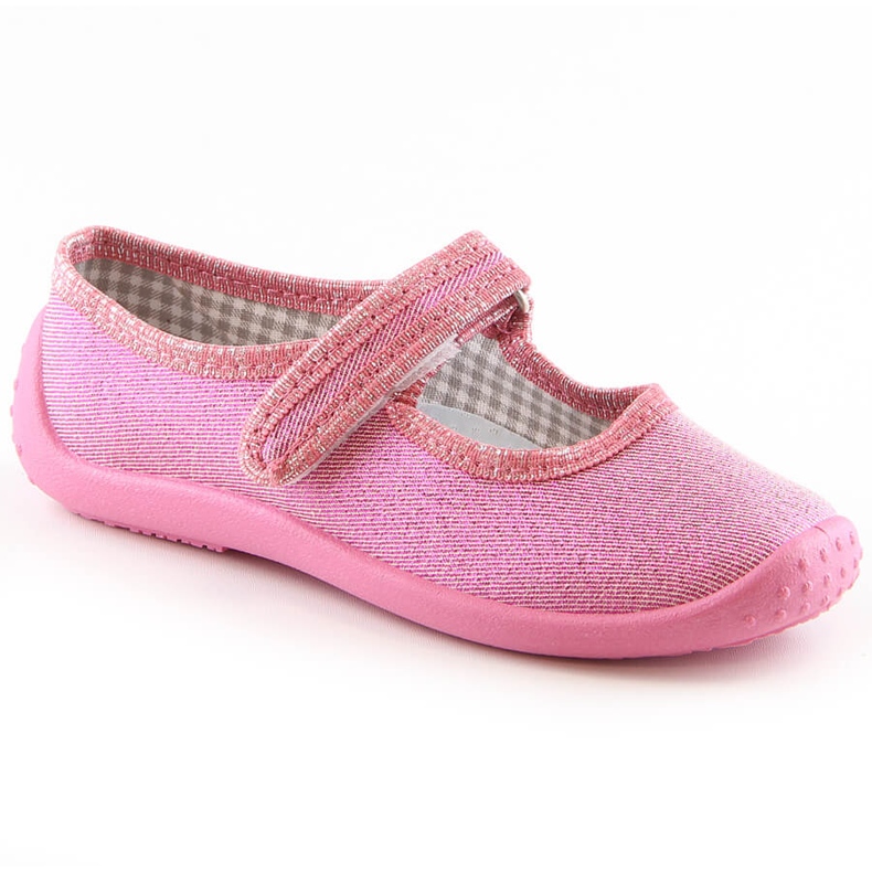 Chinelos de bailarina para meninas do jardim de infância rosa Nazo N001ECW