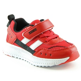 Atletico Calçado desportivo infantil com velcro vermelho AbcKids B933104083 Atletico Calçado desportivo infantil com velcro vermelho AbcKids B933104083