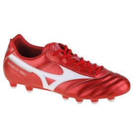 Chuteira Mizuno Morelia Ii Pro Md M P1GA221360 vermelho laranjas e vermelhos