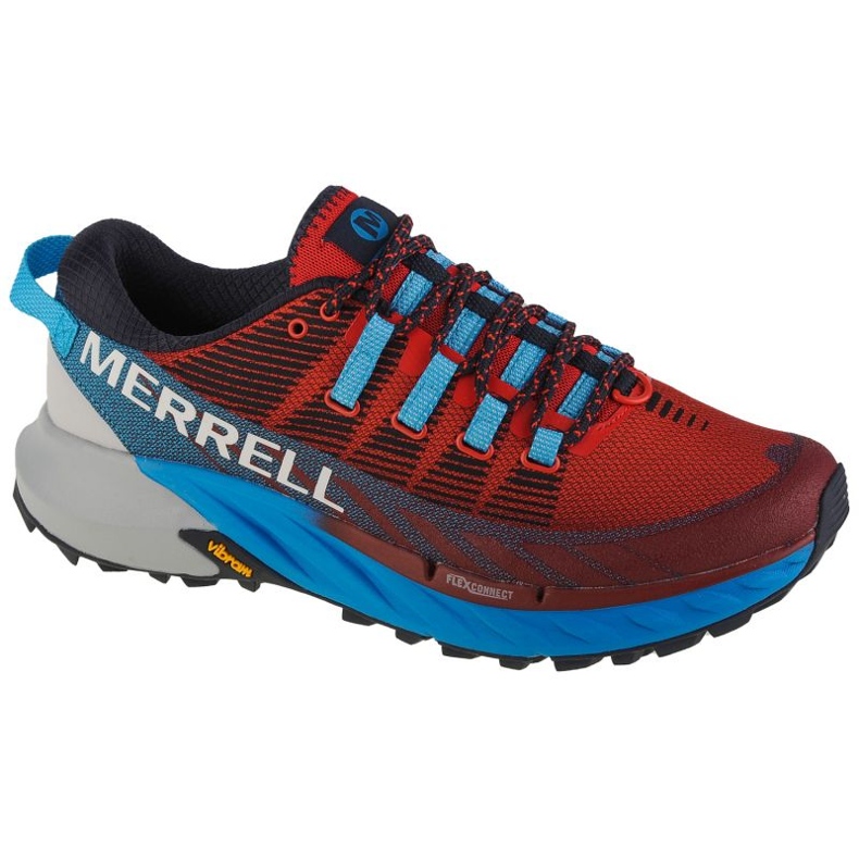 Tênis de corrida Merrell Agility Peak 4 M J067463 vermelho