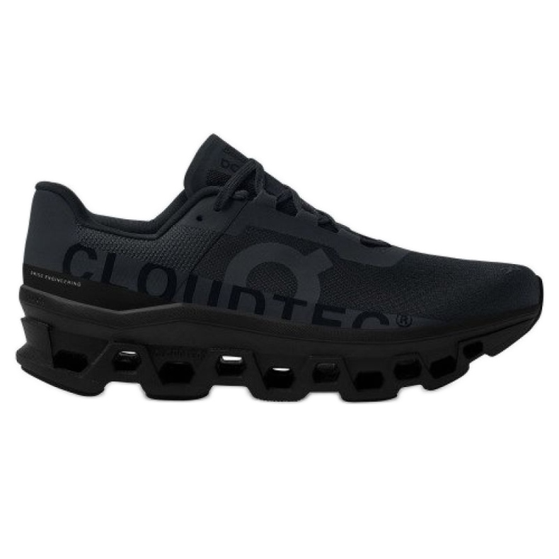 On Running Na execução de sapatos Cloudmonster 6199025 preto
