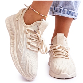 Tênis sem cadarço feminino Big Star LL274714 bege