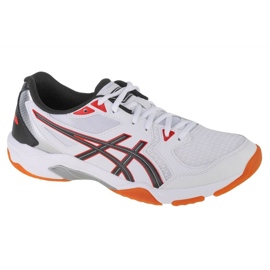 Tênis de vôlei Asics Gel-Rocket 10 M 1071A054-108 branco branco
