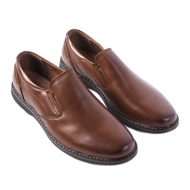 Sapatos de salto Querry castanhos de homem