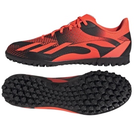Tênis Adidas X Speedportal Messi.4 Tf M GZ5137 vermelho laranjas e vermelhos