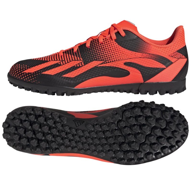 Tênis Adidas X Speedportal Messi.4 Tf M GZ5137 vermelho laranjas e tintos