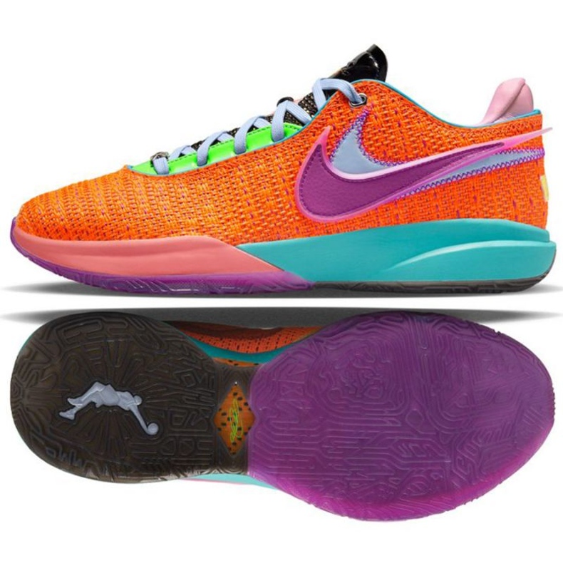Tênis Nike LeBron Xx M DJ5423-800 multicolorido multicolorido