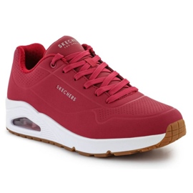 Sapatos Skechers Uno Stand On Air M 52458-DKRD vermelho