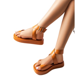 Sandália plataforma marrom, Beauchamp.