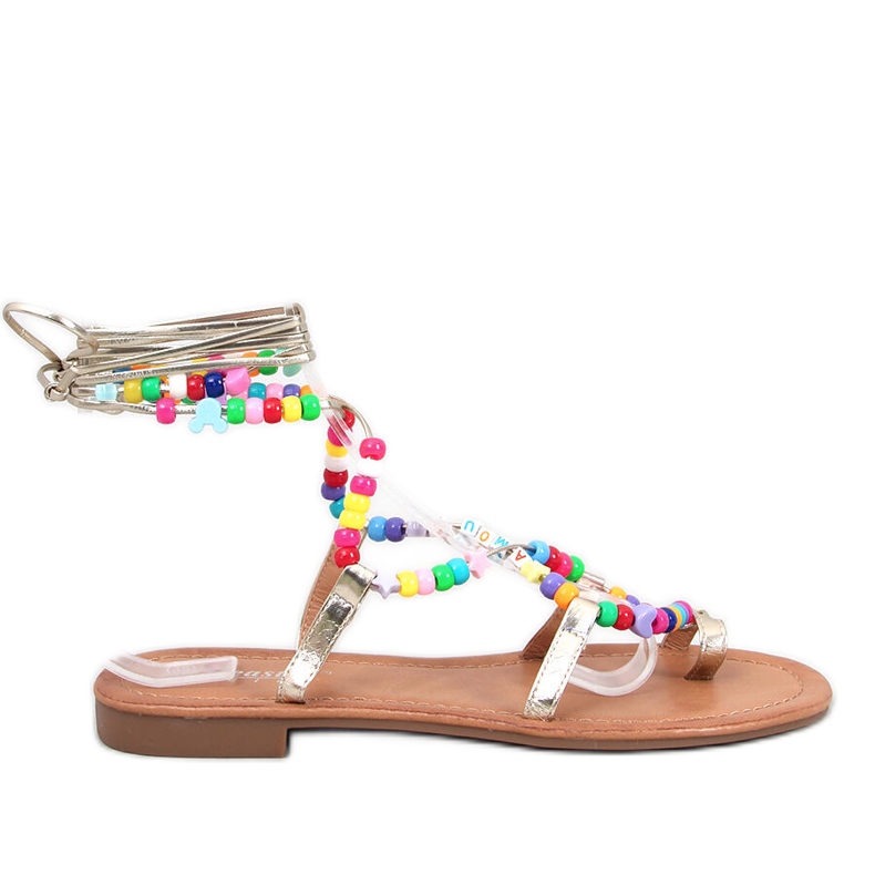 BM Mulheres romanas com contas Megh Gold dourado