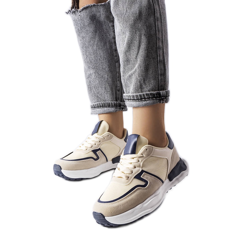 Tênis esportivo bege Lothair