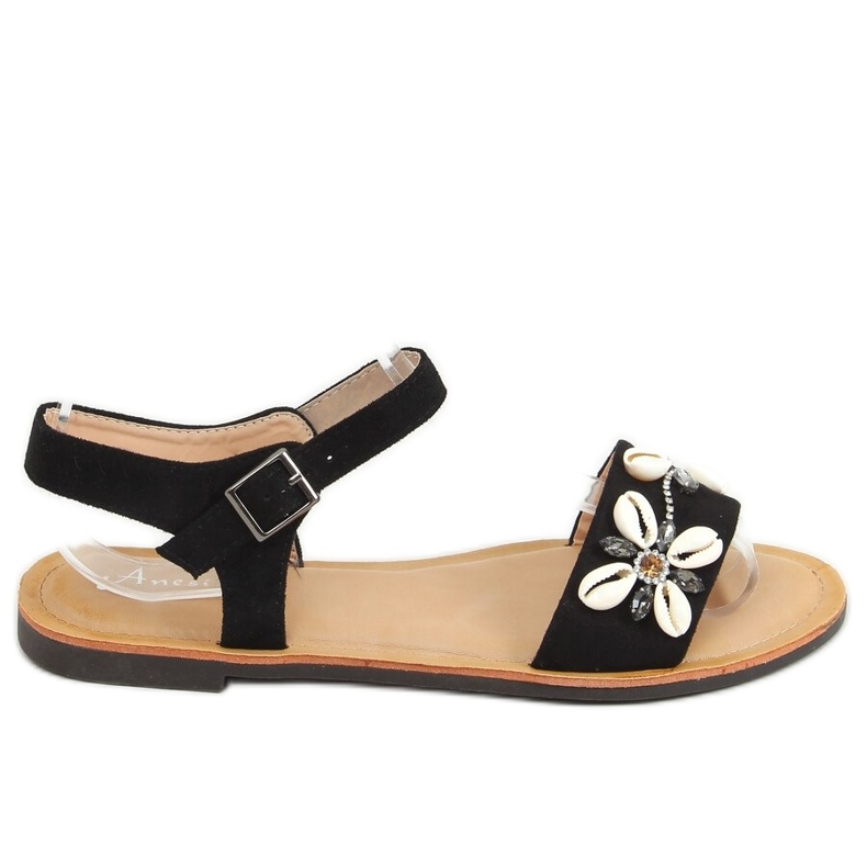 PA1 Sandália Mason Black Shell preto