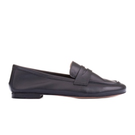 Marco Shoes mocassins sem forro preto