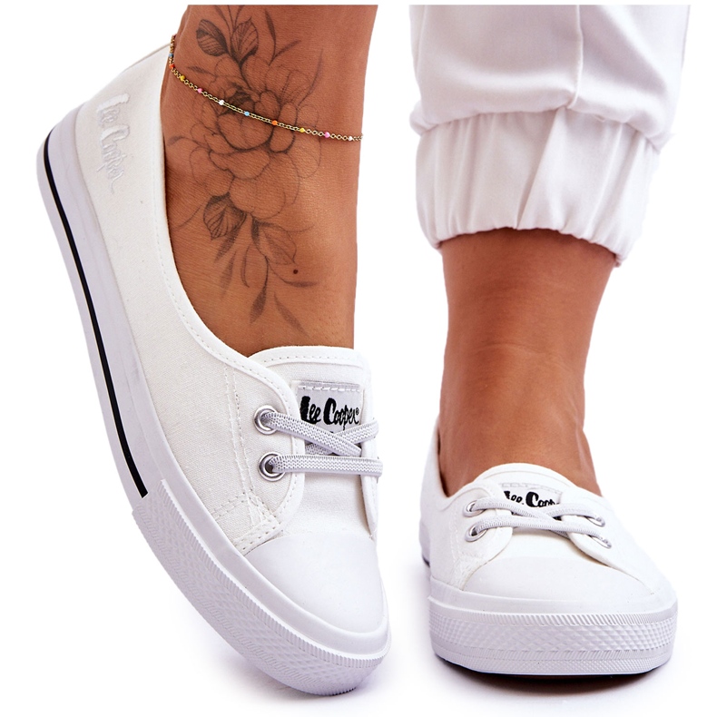 Tênis feminino Lee Cooper LCW-23-31-1791L branco