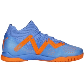 Chuteira Puma Future Match IT+Mid Jr 107198 01 azul azul