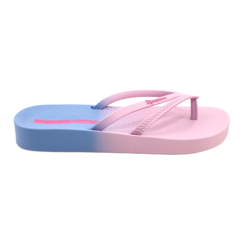 Flip-flops feminino Ipanema recreativo 83385 AJ183 Pink-Blue rosa