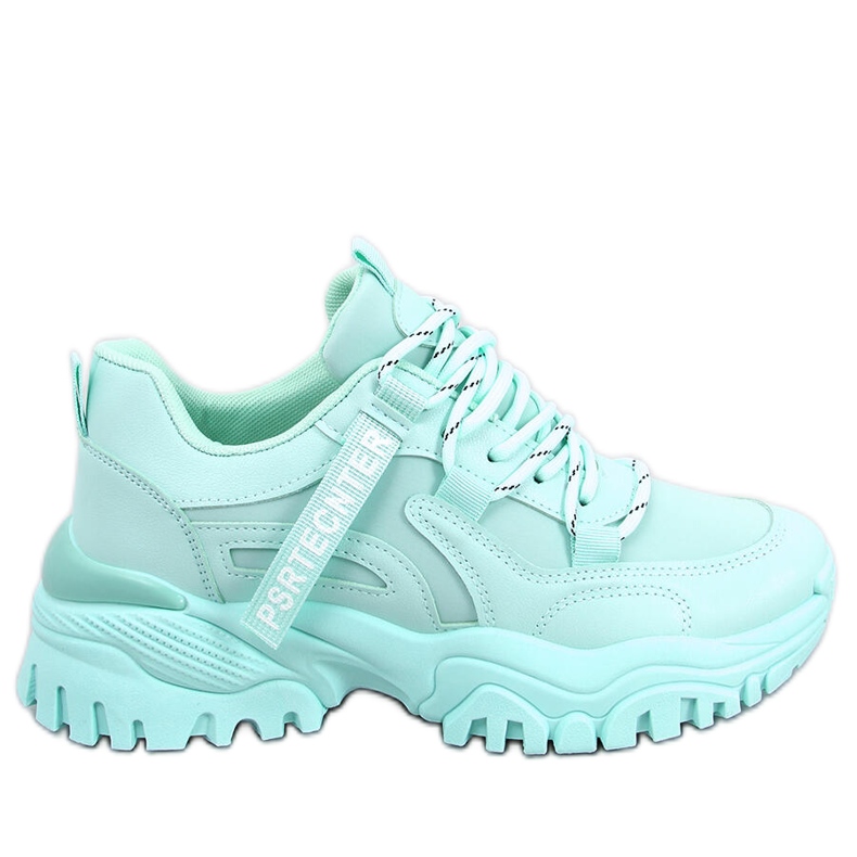 BM Bains Tênis de cunha verde