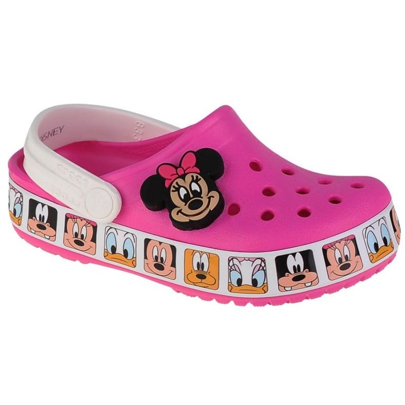 Banda Crocs Fl Minnie Mouse Clog T Jr 207720-6QQ rosa