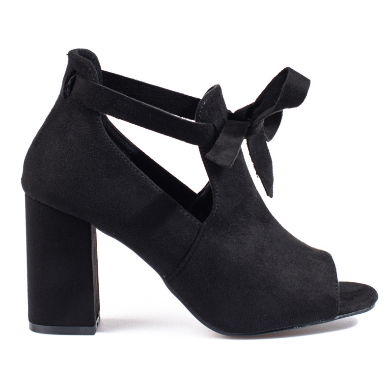 W. Potocki Botas femininas de camurça primavera da Potocki preto W. Potocki Botas femininas de camurça primavera da Potocki preto