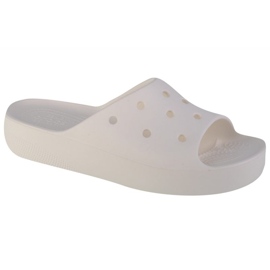 Chinelos Crocs Classic Platform Slide 208180-100 branco