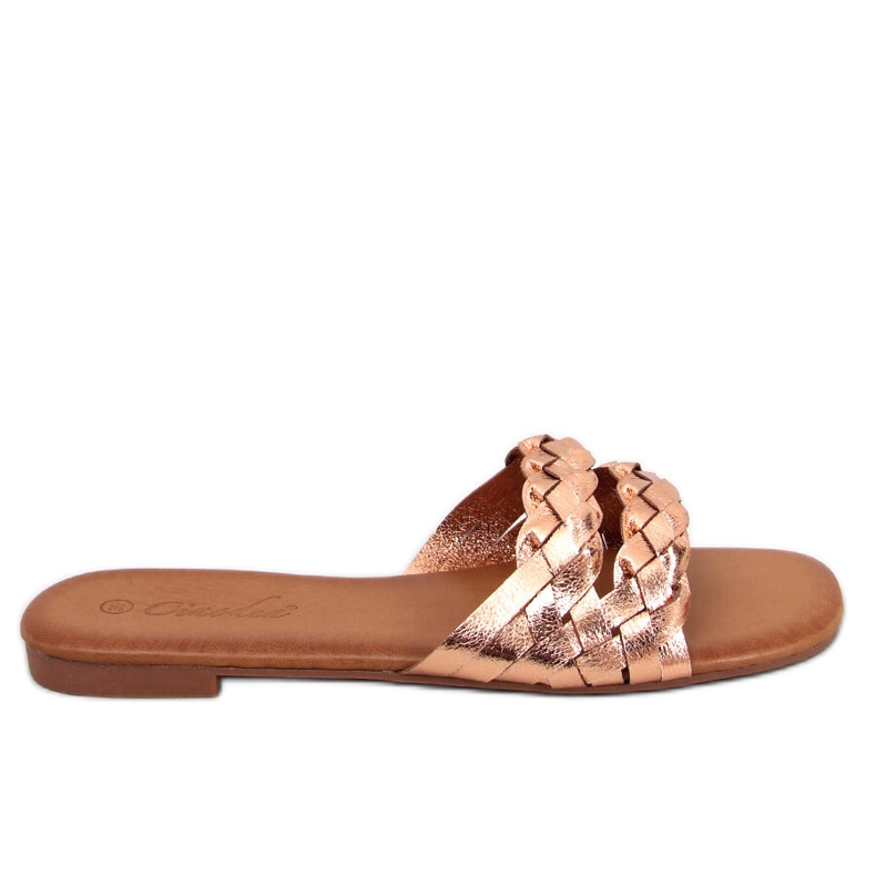 BM Chinelos de mulher Emery Champagne rosa