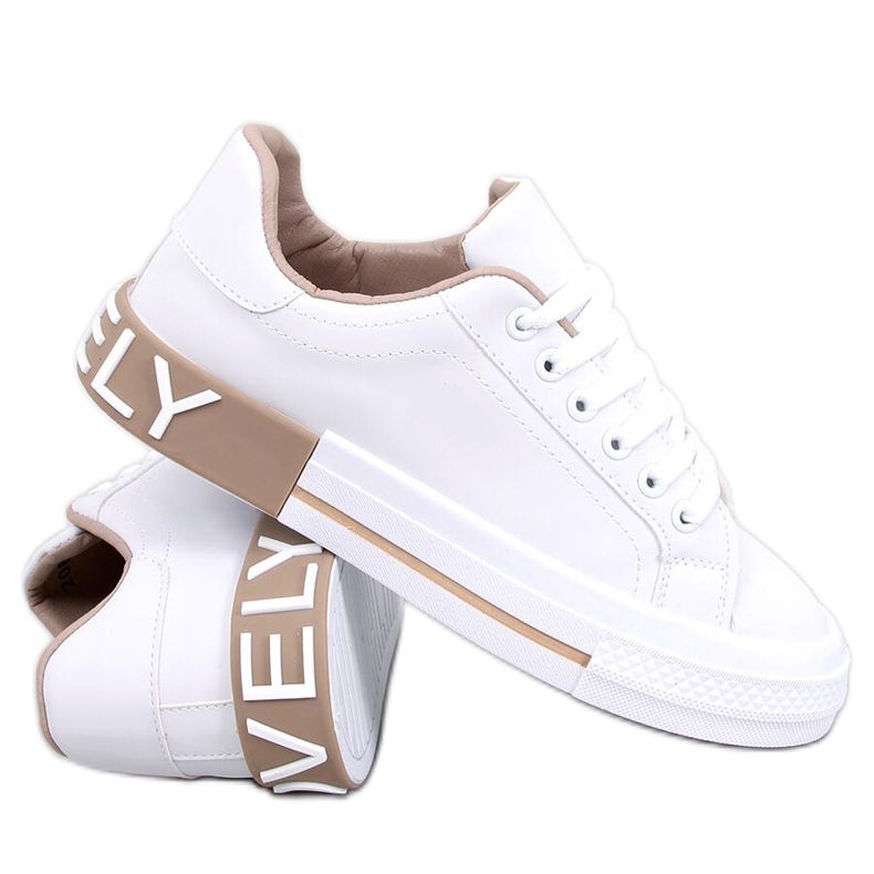 BM Tênis Feminino Holt Cáqui bege