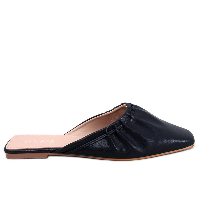 BM Chinelos elegantes para mulher Presley Black preto