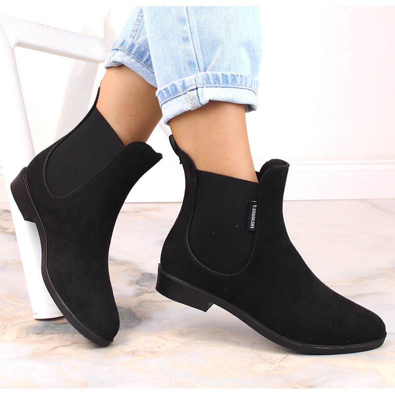 Botas T.Sokolski KAL23-11 pretas impermeáveis ​​para mulher preto